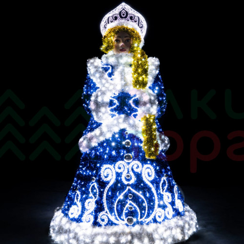 Светодиодная фигура из мишуры Снегурочка 3.1 м., Conso (3DGR367)