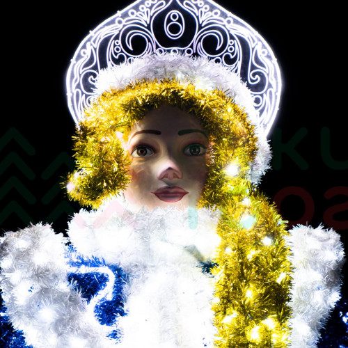 Светодиодная фигура из мишуры Снегурочка 3.1 м., Conso (3DGR367)