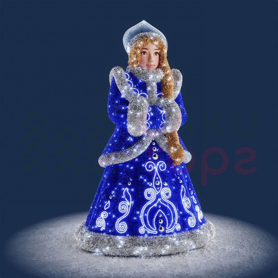 Светодиодная фигура из мишуры Снегурочка 3.1 м., Conso (3DGR367)