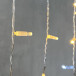 Светодиодная бахрома с колпачком 4,9*0,9 м., 280 теплых белых LED ламп, мерцание, прозрачный провод ПВХ, IP65, Beauty Led (PIL280BLWCAP-10-2WW)