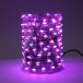 Светодиодная гирлянда нить Роса 10 м., 12V, 100 фиолетовых LED ламп, Beauty Led (Rosa 100-10-PU)