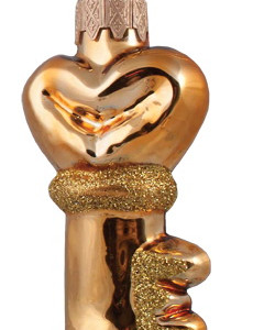 ФУ-242 Ёлочное украшение Золотой ключик h-8 см., Коломеев