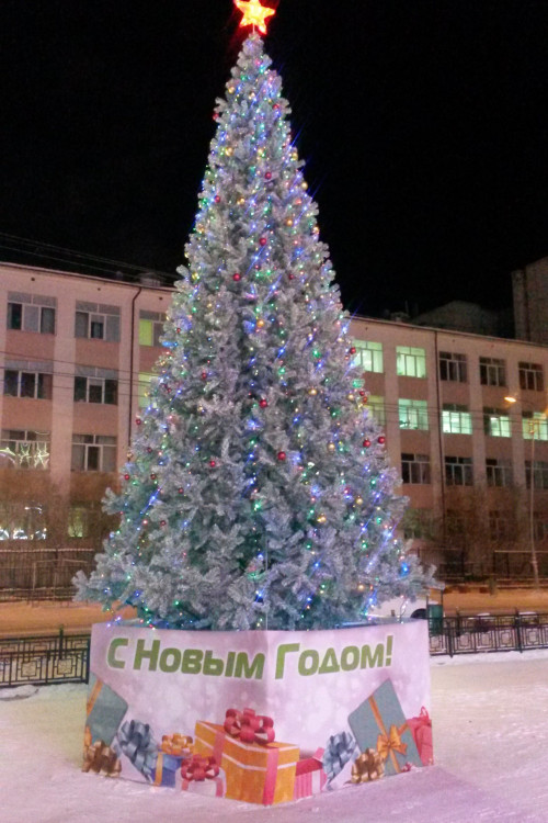 Уличная искусственная елка Альпийская изумрудная 21 м., ствольная, ПВХ, Green Trees (GT21APVCBL)