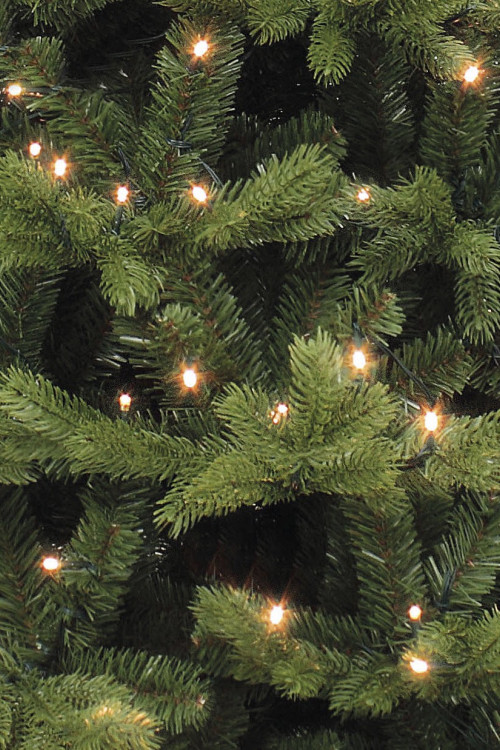 Елка Шервуд Премиум с лампами 260 см., 440 LED ламп, литая хвоя+пвх, Triumph Tree (73717)