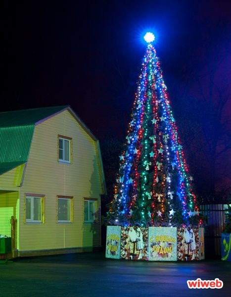 Комплект гирлянд Классик для елей высотой 17 м., 477 Вт., 9540 LED, Green Trees (Klassik17)