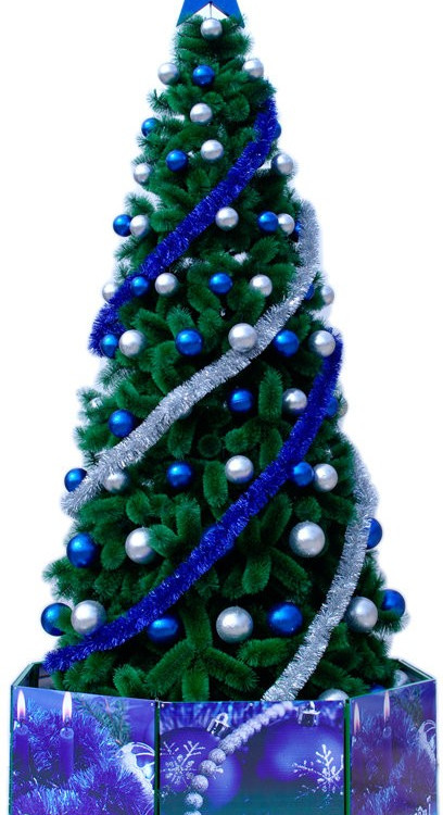 Искусственная ель Виктория Люкс 8 м., ЛЕСКА, ствольная, уличная, ПромЕлка (VK800LXLES)