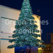 Уличная светодинамическая елка Таежная Премиум зеленая 17 м., ствольная, ПВХ, Green Trees (GT17TAPVCLED)