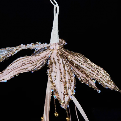 Ветвь Цветок Тигровая Лилия 51 см., кремовый, Christmas DeLuxe (88911)