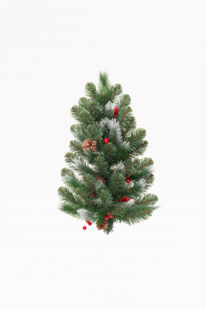 Искусственная сосна настенная Очарование 60 см., Леска+Пвх, ЕлкиТорг  (256060)