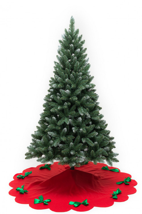 Искусственная елка Изящная заснеженная 180 см., мягкая хвоя, ЕлкиТорг (122180)