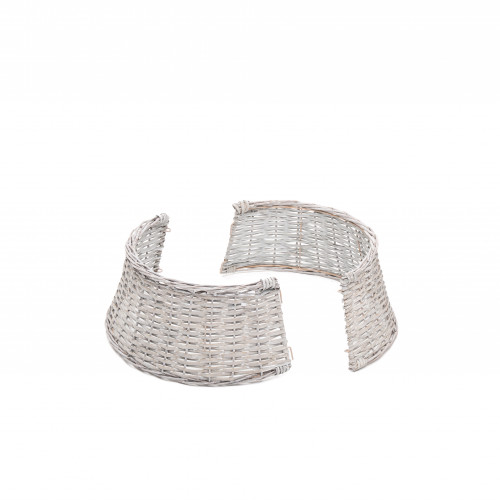 Корзина под елку Кантри Стайл 65*50*25 см., светлое дерево, разборная, ЕлкиТорг (65-231)