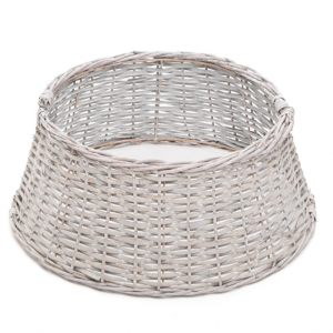 Корзина под елку Кантри Стайл 65*50*25 см., светлое дерево, разборная, ЕлкиТорг (65-231)