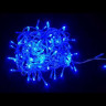 Светодиодная нить 7 м., 220V, 100 синих LED ламп, контроллер, прозрачный провод, Winner Light (b.01.5T.100-)