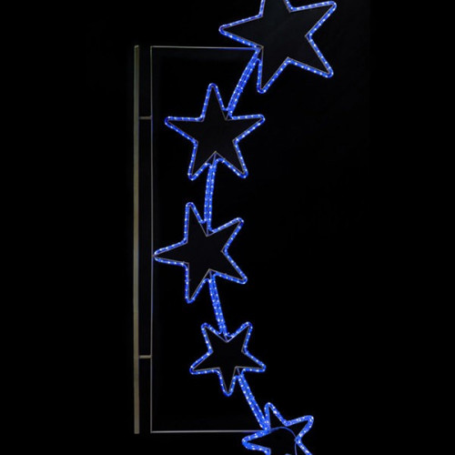 Светодиодная консоль Пять звезд 90*200 см., синий, LTC (SKL4-220B) 
