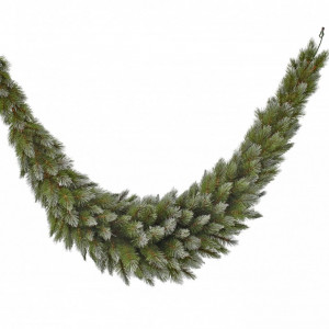 Хвойный сваг Женева 180*33 см., заснеженный, Triumph Tree (73107)