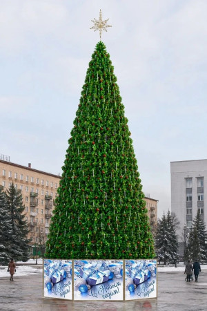 Уличная каркасная сосна Уральская Люкс 25 м., Леска, ЕлкиТорг (2982500)