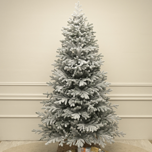 Искусственная елка Уссурийская заснеженная 120 см., 100% Литая хвоя, ЕлкиТорг (254120)