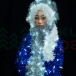 Светодиодная фигура из мишуры Снегурочка 1.8 м., Conso (3DGR88)