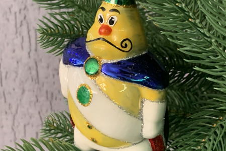 Елочное украшение Принц Лимон, стекло, Витус (А429)