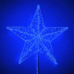 Макушка Кремлевская 250 см. для елей высотой от 20 до 50 м., синяя, Green Trees (krem-250blue)