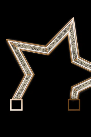 Светодиодная арка Звезда симметрия 450 см., Сад Радости (SR198)