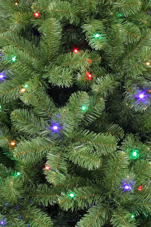 Елка Санкт-Петербург 215 см., мягкая хвоя, 248 разноцветных LED ламп, Triumph Tree (73186)