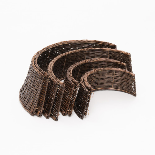 Корзина под елку Кантри Стайл 65*50*25 см., коричневая, разборная, ЕлкиТорг (65-232)