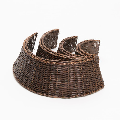 Корзина под елку Кантри Стайл 65*50*25 см., коричневая, разборная, ЕлкиТорг (65-232)