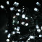 Светодиодная гирлянда Sealed 10 м., 220V., 100 холодных белых LED ламп, черный каучук, Beauty Led (LL100-1-2W)