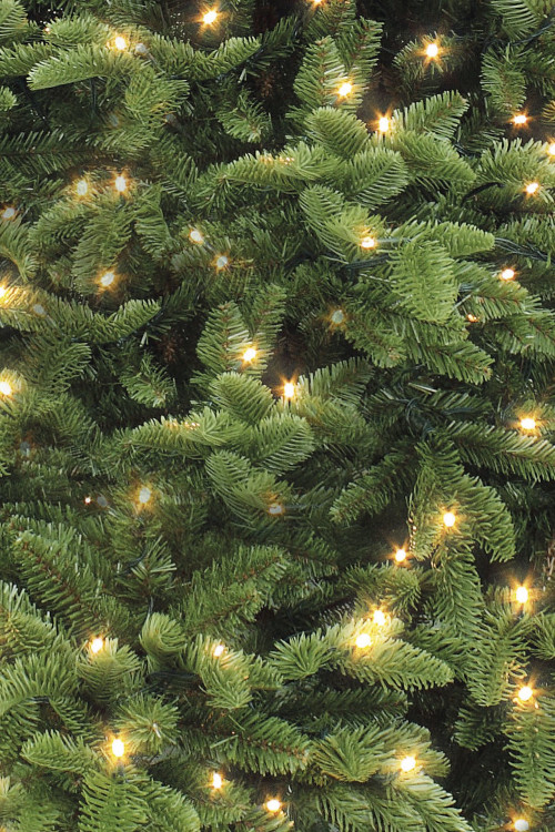 Елка Нормандия с лампочками 185 см., 248 LED ламп, литая хвоя+пвх, Triumph Tree (73694)