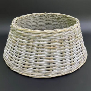 Корзина для декорирования основания елки белая, 28х65 см., House of Seasons (85395)