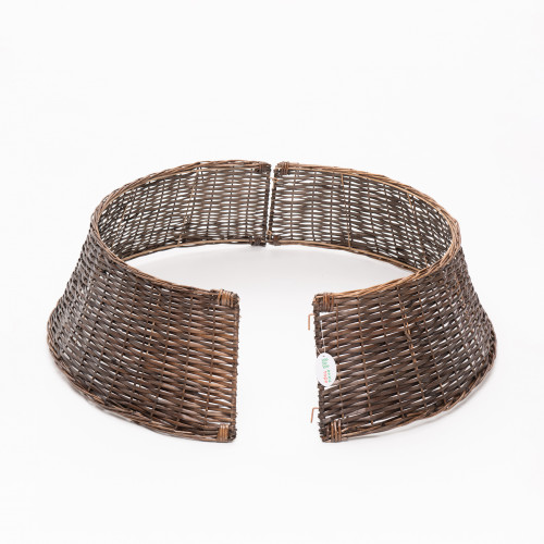 Корзина под елку Кантри Стайл 85*70*28 см., корричневая, разборная, ЕлкиТорг (85-232)