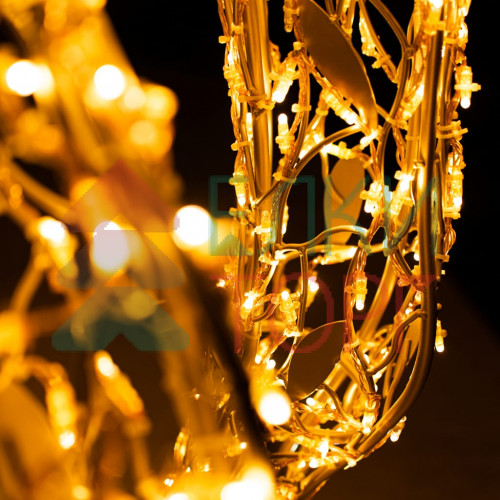 Светодиодная фигура Благородный Олень золотой Premium 5 м., Conso (OL332s500)