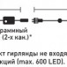 Светодиодная гирлянда с возможностью динамики 20 м., 200 светло-розовых LED ламп, 24V., прозрачный силиконовый провод, IP65, Beauty Led (EST200-3W10-1BP)