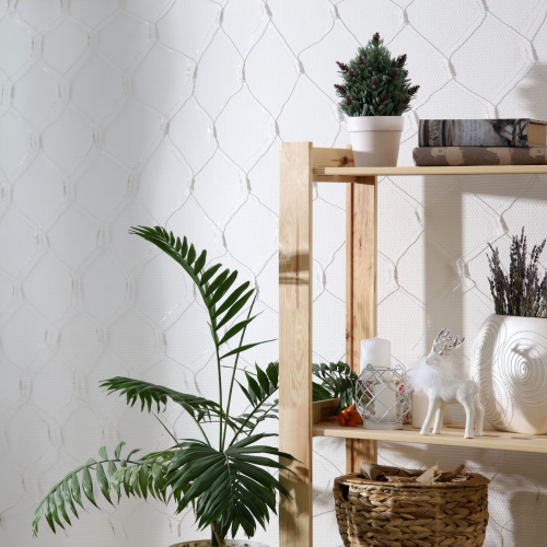 Гирлянда-сетка 1.6 × 1.6 м, IP20, прозрачная нить, 144 тёпло-белые LED, 8 режимов, 220 В, Luazon Lighting (3556874)