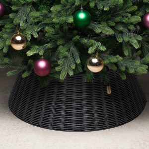 Корзина под елку Люкс Палермо 65*48*30 см., разборная, муссон, ЕлкиТорг (65-225)