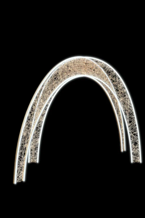 Светодиодная арка Дуга композит 350 см., Сад Радости (SR201)