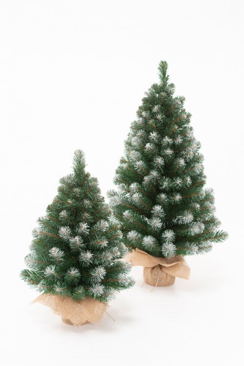 Искусственная елка Звездная заснеженная 90 см., мягкая хвоя ПВХ, ЕлкиТорг (188090)