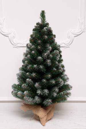 Искусственная елка Звездная заснеженная 90 см., мягкая хвоя ПВХ, ЕлкиТорг (188090)