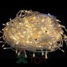 Светодиодная нить 26 м., 220V, 400 теплых белых LED ламп, контроллер, прозрачный провод, Winner (ww.01.5T.400-)