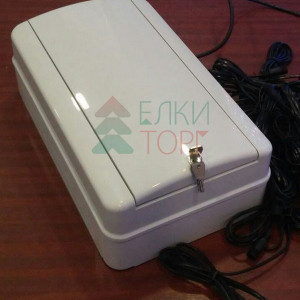 Комплект освещения для высотной ели 7 метров, 1500 LED ламп, черный ПВХ, BEAUTY LED (ELC2/7-11)