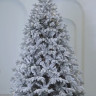 Искусственная елка Аляска заснеженная 300 см., литая хвоя+пвх, ЕлкиТорг (146300)