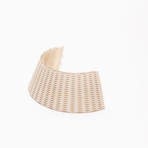 Корзина под елку Премиум Царская Лоза 65*48*30 см., разборная, бри, ЕлкиТорг (65-239)