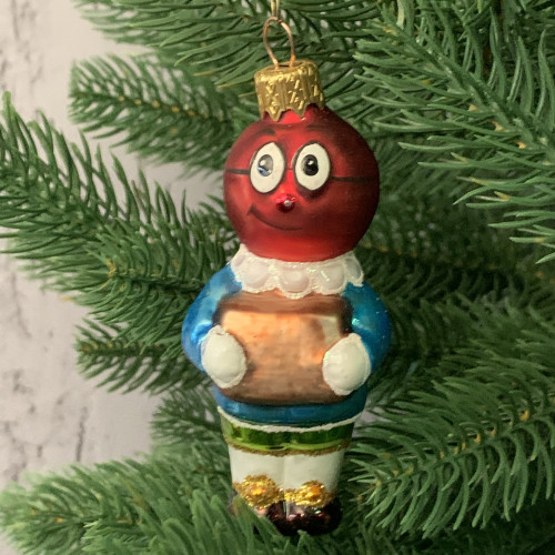 Формовая игрушка Граф Вишенка 10 см., стекло, Витус (А432)