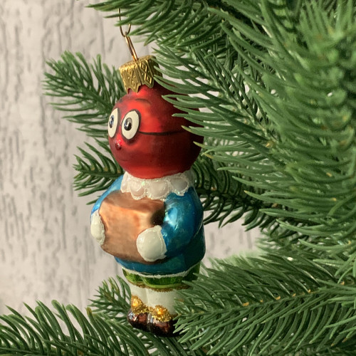 Формовая игрушка Граф Вишенка 10 см., стекло, Витус (А432)