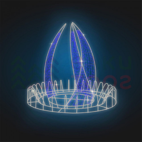 Светодиодный фонтан Пламя 2 м., Conso (FON9)