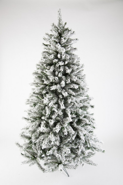 Ель Атлантида заснеженная 260 см., мягкая хвоя, Black Box (74345)