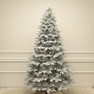 Искусственная елка Финская заснеженная 120 см., 100% Литая хвоя, ЕлкиТорг (255120)