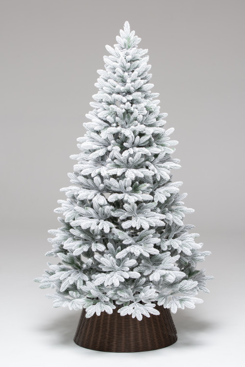 Искусственная елка Финская заснеженная 120 см., 100% Литая хвоя, ЕлкиТорг (255120)