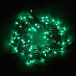 Светодиодная гирлянда Sealed мерцающая 10 м., 220V., 100 зеленых LED ламп, черный каучук, Beauty Led (LL100BL-1-2G)